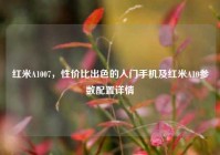 红米A1007，性价比出色的入门手机及红米A10参数配置详情