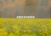 含羞岁月中的逆战