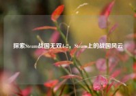 探索Steam战国无双4-2，Steam上的战国风云