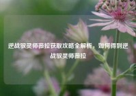 逆战驭灵师薇拉获取攻略全解析，如何得到逆战驭灵师薇拉
