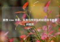 联想 A366t 手机，实用与性价比的结合及手机密码相关