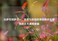 从萨芬到萨芬lol，体育与游戏世界的奇妙关联及萨芬大满贯数量