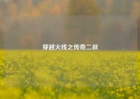 穿越火线之传奇二叔