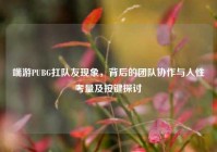 端游PUBG扛队友现象，背后的团队协作与人性考量及按键探讨