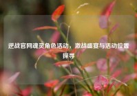 逆战官网魂灵角色活动，激战盛宴与活动位置探寻