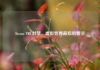 Steam VRC封禁，虚拟世界背后的警示