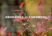 深度剖析曼城阵容 2020 主力阵型图及图片