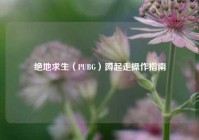 绝地求生（PUBG）蹲起走操作指南