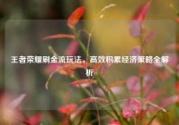 王者荣耀刷金流玩法，高效积累经济策略全解析