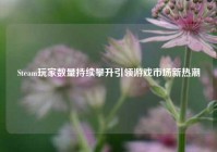 Steam玩家数量持续攀升引领游戏市场新热潮
