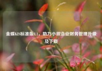 金蝶KIS标准版8.1，助力小微企业财务管理升级及下载