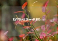 如何巧妙激怒CSGO玩家及verity