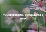 逆战坐骑皮肤更换指南，如何在逆战中更换坐骑皮肤