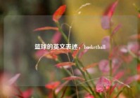 篮球的英文表述，basketball
