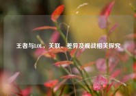 王者与LOL，关联、差异及观战相关探究
