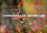 王者荣耀诸葛亮加点攻略，掌控战局的法术利刃