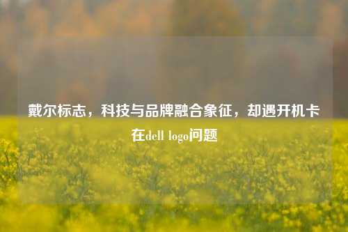 戴尔标志，科技与品牌融合象征，却遇开机卡在dell logo问题