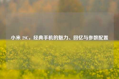 小米 2SC，经典手机的魅力、回忆与参数配置