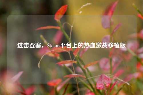 进击要塞，Steam平台上的热血激战移植版