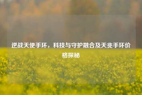 逆战天使手环,科技与守护融合及天兆手环价格探秘