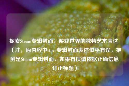 探索Steam专辑封面，游戏世界的独特艺术表达 （注，原内容中stove专辑封面表述似乎有误，推测是Steam专辑封面，如果有误请依据正确信息订正标题）