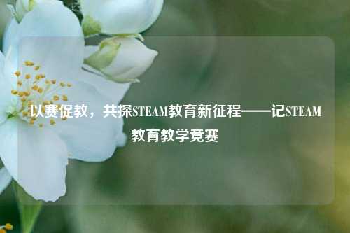以赛促教,共探STEAM教育新征程——记STEAM教育教学竞赛