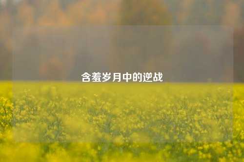 含羞岁月中的逆战