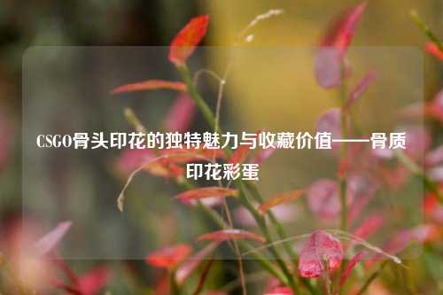 CSGO骨头印花的独特魅力与收藏价值——骨质印花彩蛋