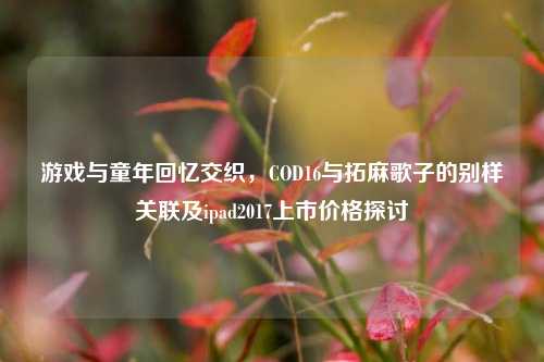 游戏与童年回忆交织,COD16与拓麻歌子的别样关联及ipad2017上市价格探讨