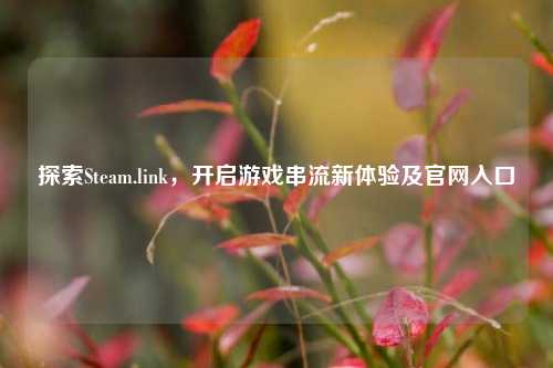 探索Steam.link,开启游戏串流新体验及官网入口